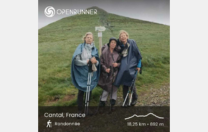 Trek Cantal 2-6 juin 2025