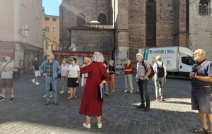 Reflets d'Italie, balade urbaine du 15 sept 2026, avec notre guide Caroline Roussel (matin)